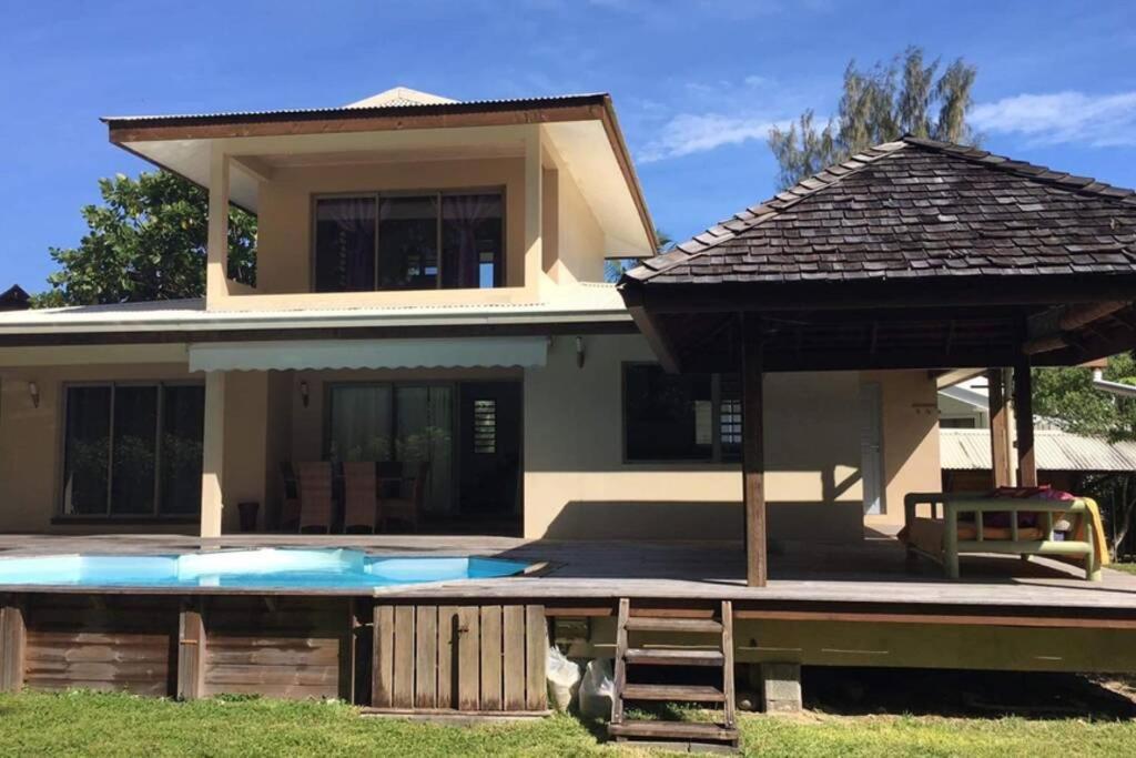Moorea Temae Villa Walking Dist Beach And Golf מראה חיצוני תמונה